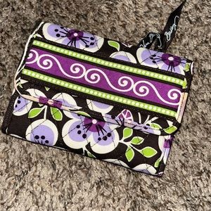 VERA BRADLEY TRI FOLD WALLET